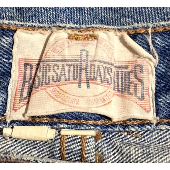 Moms Basic Saturday Blues Jeans Womens Size 30 High-Waisted Vintage Straight Leg - Picture 3 of 13